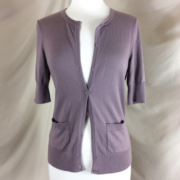 LOFT Short Sleeve Cardigan - Picture 2 of 5